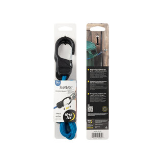 Nite Ize Nite ize bungee carabiner slidelock blau m