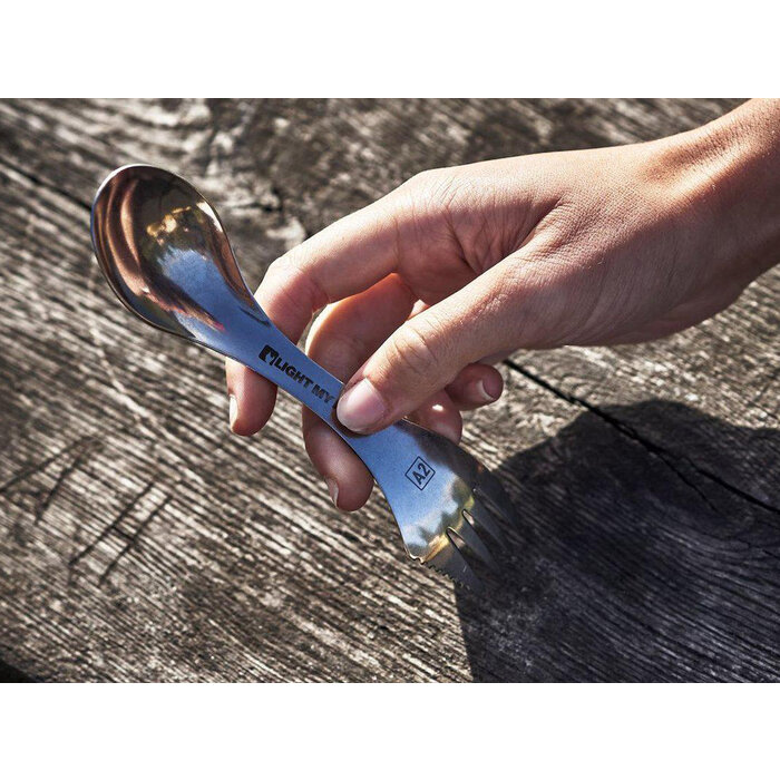 Light My Fire LMF Spork stainless steel Clampack