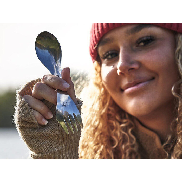 Light My Fire Clampack en acier inoxydable LMF Spork