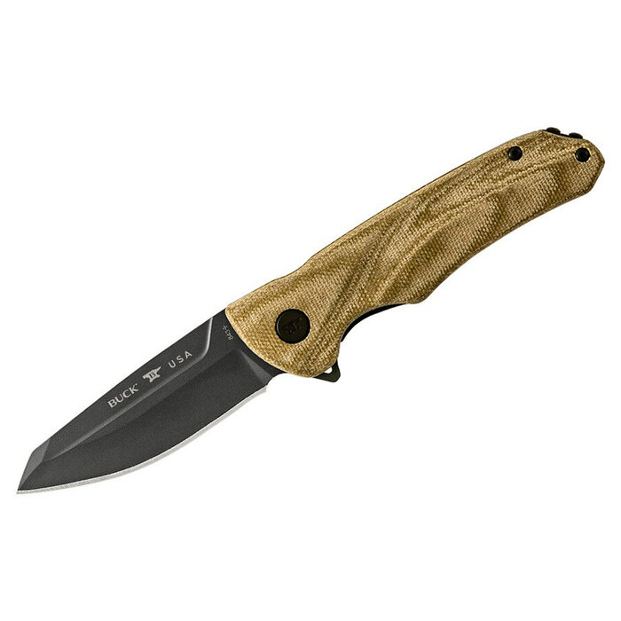 Buck Knives Buck - Sprint Ops - Pro Green - Canvas Micarta PE