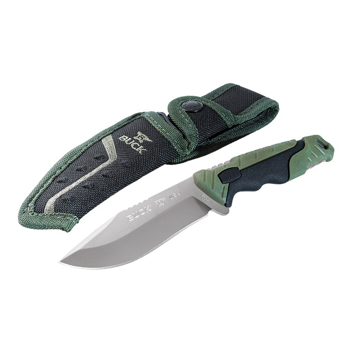 Buck Knives Buck - Pursuit Small Green Fixed - Clampack
