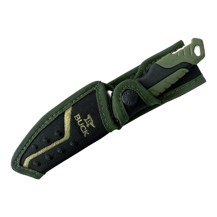 Buck Knives Buck - Pursuit Small Green Fixed - Clampack