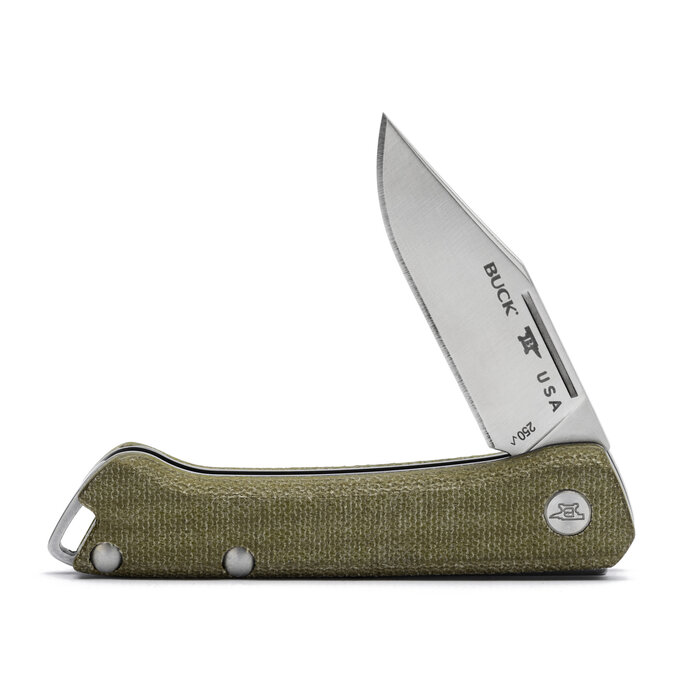 Buck Knives Buck - Saunter - Green - Clip Point PE