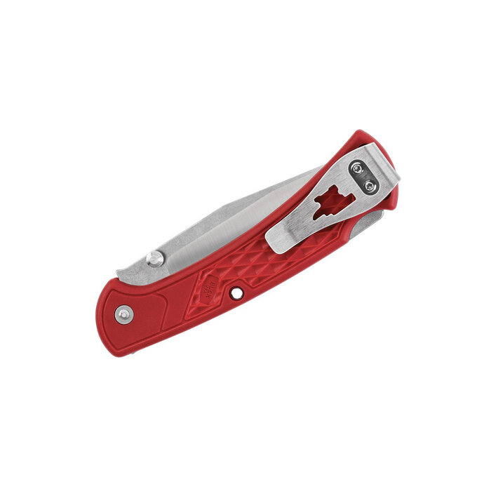 Buck Knives Buck - Ranger Slim - EDC Folding - Rood - Clampack