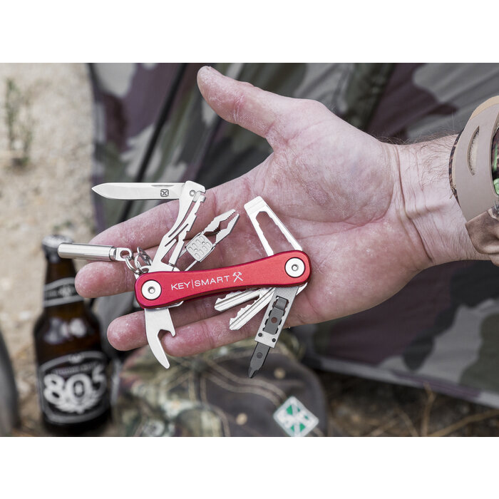 Keysmart KEYSMART Keyholder Rugged Poly Red