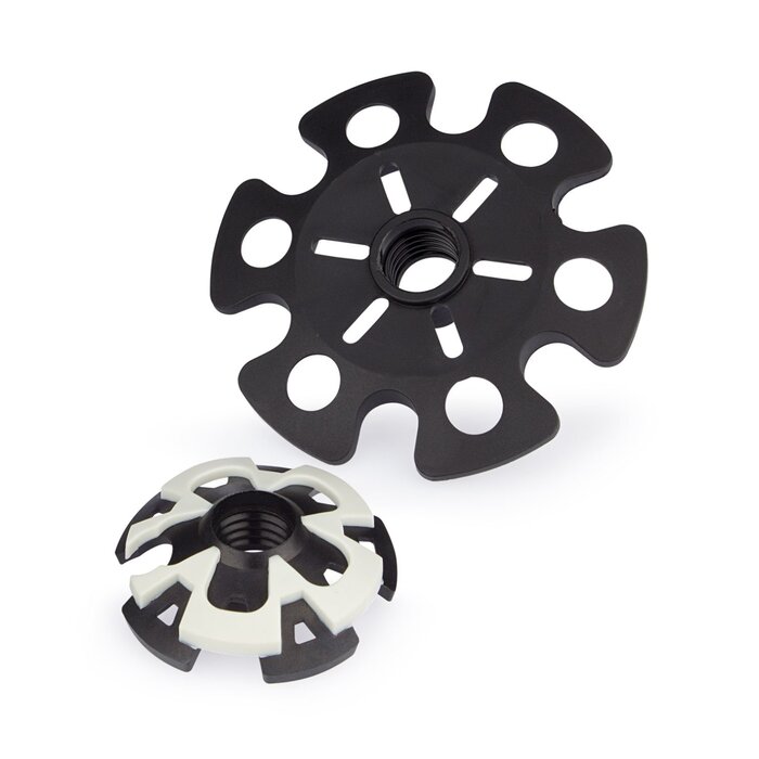 Abbey Camp® Abbey Camp® - Walking Stick Telescopic Adjustable Cork/EVA Grip • NAGANO-1 • Silver/Black