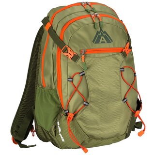 Abbey Camp® Abbey Camp – Outdoor-Rucksack – Sphere 35L – Armeegrün/Orange