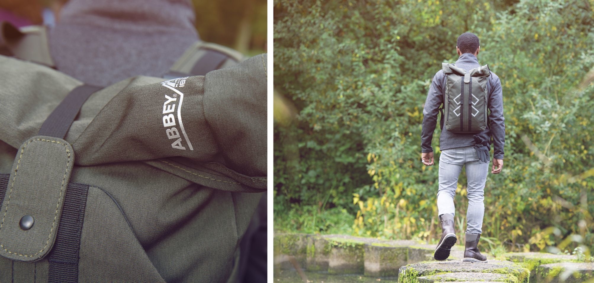 Abbey Camp® Abbey Camp® - Pack de messager extérieur actif • X-Junction 18L • Marine/Noir