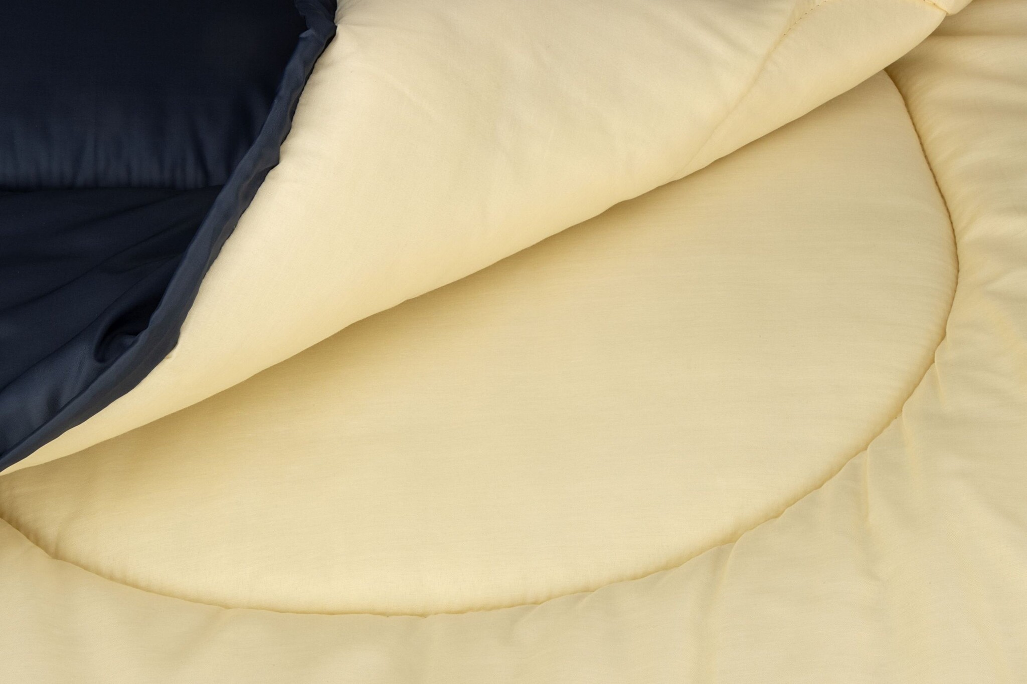 Abbey Camp® Abbey Camp - Pilot Model Sleeping Bag - DUBLIN-06 - Navy/Sand