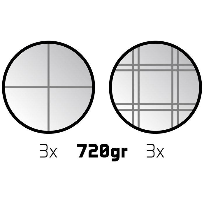 Faver® Faver® - Jeu de boules set Luxe • 6 Balles • Argent/Noir