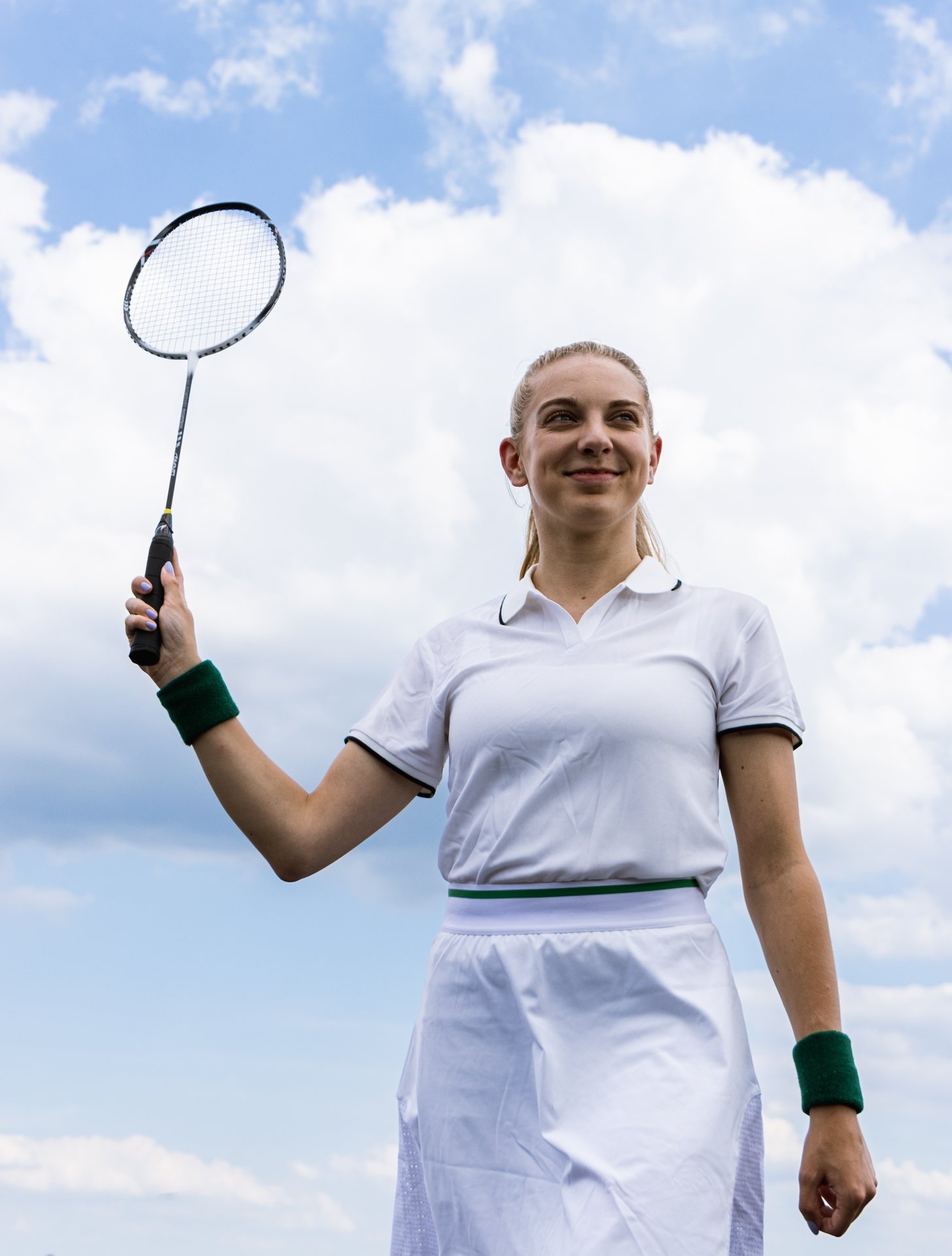 Avento® Avento - Badmintonschläger Glasfaser - MATCH - Schwarz