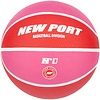 New Port® New Port - Mini Basketbal Print - MAAT 1 - Roze/Rood