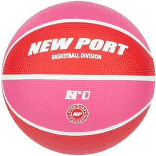 New Port® New Port® - Mini Basketbal Print • MAAT 1 • Roze/Rood