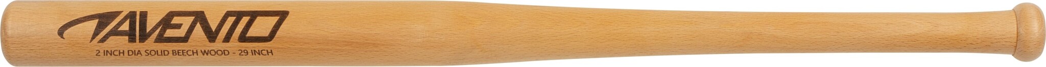 Avento® Avento - Batte de baseball en bois -  73 cm - Marron