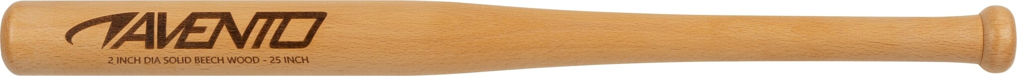 Avento® Avento - Batte de baseball en bois - 63 cm - Marron
