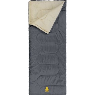 Abbey Camp® Abbey Camp® - Slaapzak Dekenmodel • AMSTERDAM-07 • Grijs/Zand