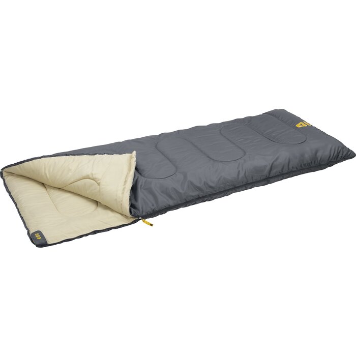 Abbey Camp® Abbey Camp® - Sleeping Bag Blanket Model • AMSTERDAM-07 • Gray/Sand