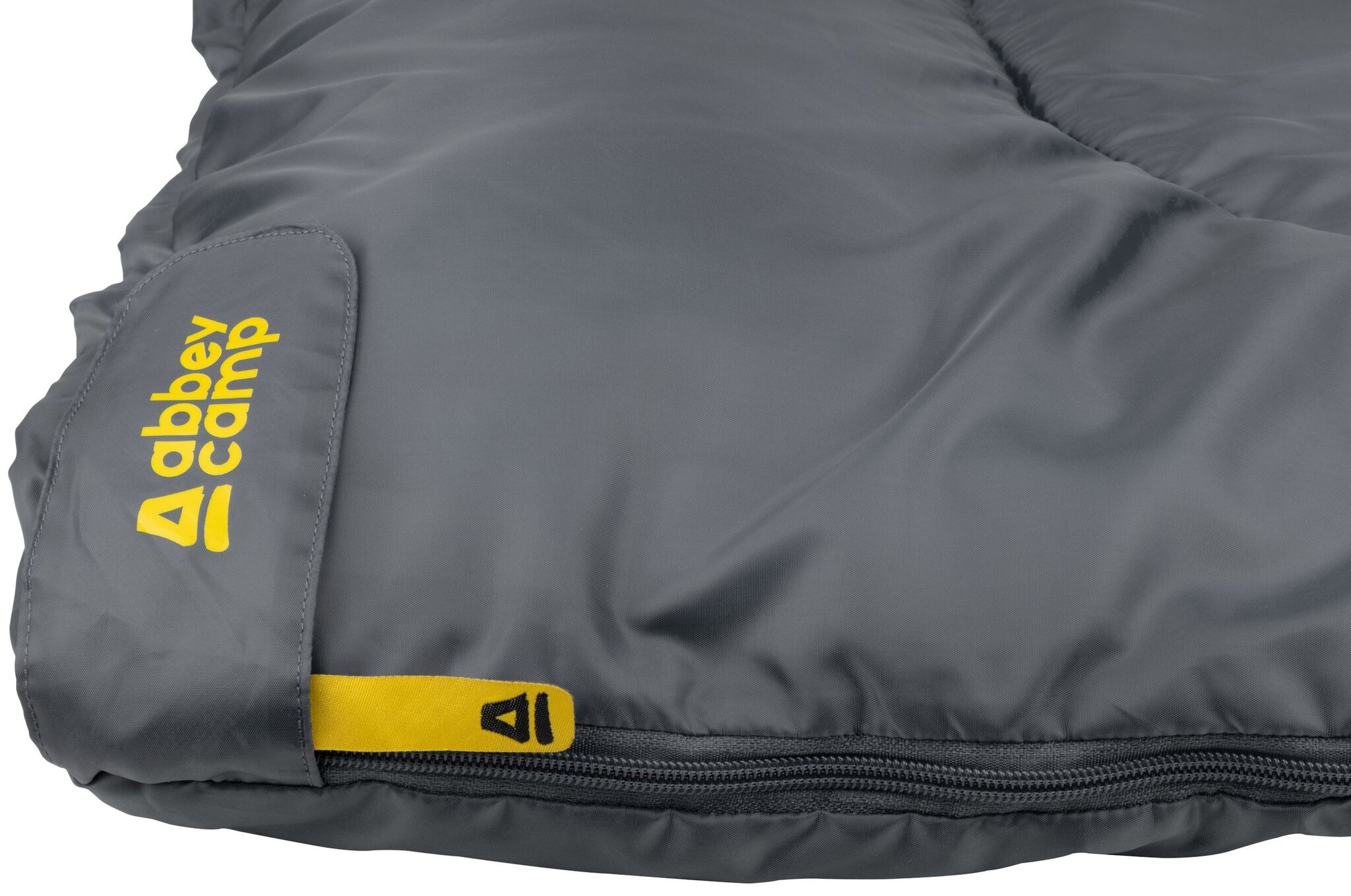 Abbey Camp® Abbey Camp – Schlafsack Deckenmodell – AMSTERDAM-07 – Grau/Sand