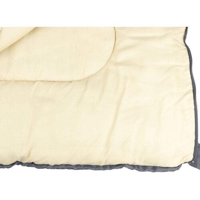 Abbey Camp® Abbey Camp® - Sleeping Bag Blanket Model • AMSTERDAM-07 • Gray/Sand