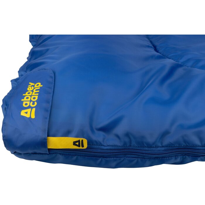 Abbey Camp® Abbey Camp® - Sleeping Bag Blanket Model • AMSTERDAM-07 • Cobalt/Sand