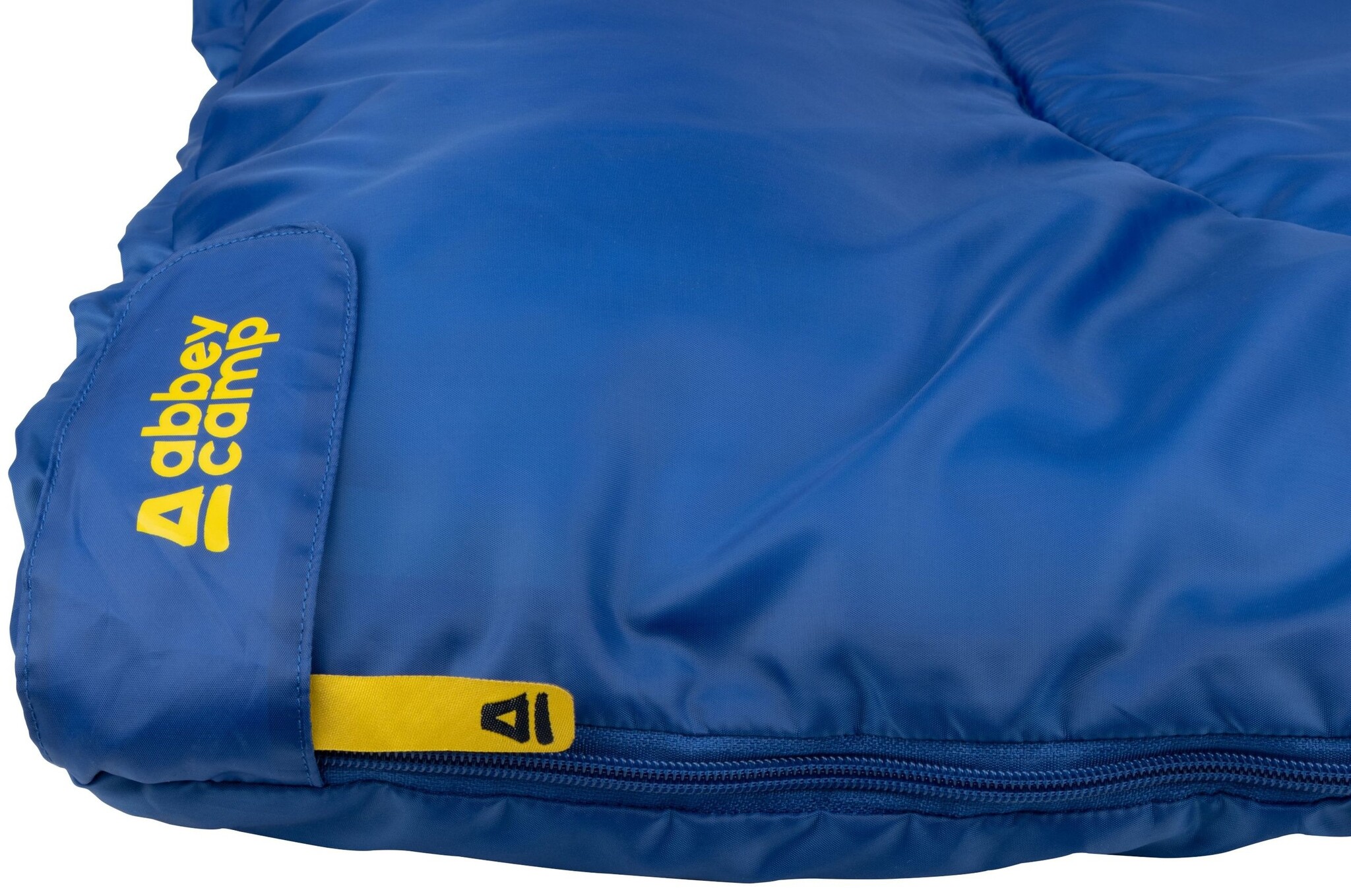 Abbey Camp® Abbey Camp – Schlafsack Deckenmodell – AMSTERDAM-07 – Kobalt/Sand