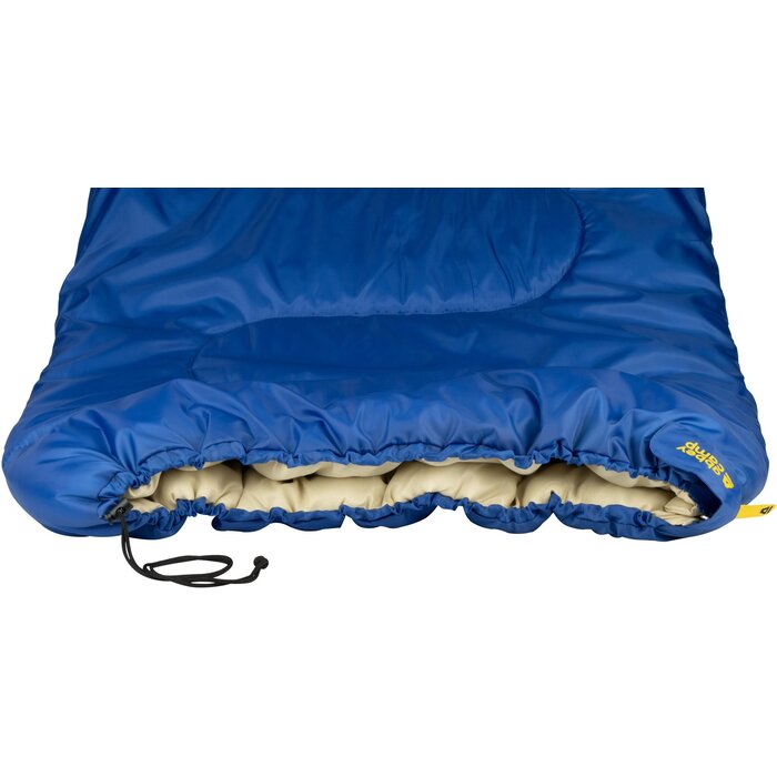 Abbey Camp® Abbey Camp® - Schlafsack Decke Modell • AMSTERDAM-07 • Kobalt/Sand