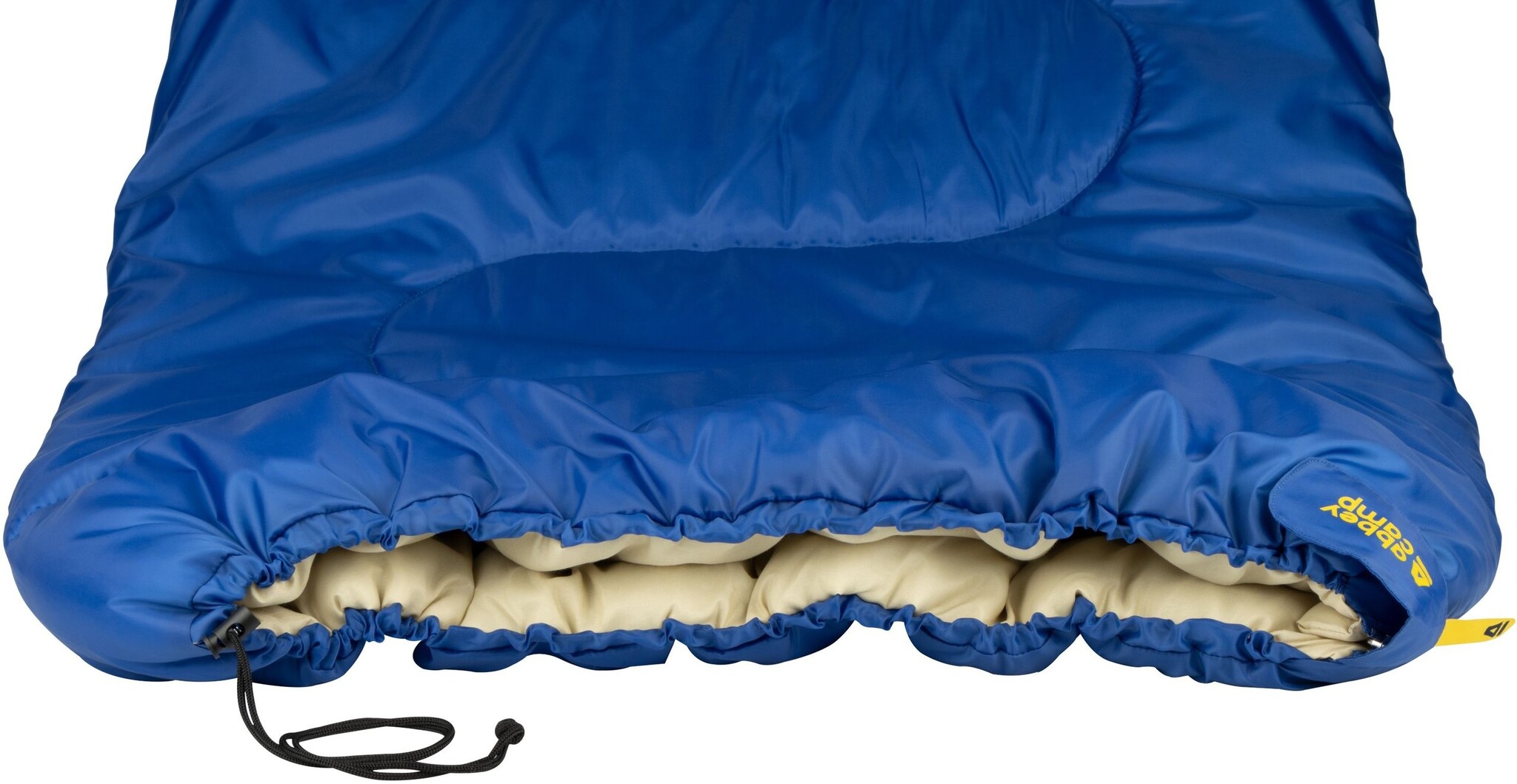 Abbey Camp® Abbey Camp – Schlafsack Deckenmodell – AMSTERDAM-07 – Kobalt/Sand