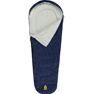 Abbey Camp® Abbey Camp® - Slaapzak Mummie • MADRID-07 • Marine/Lichtgrijs