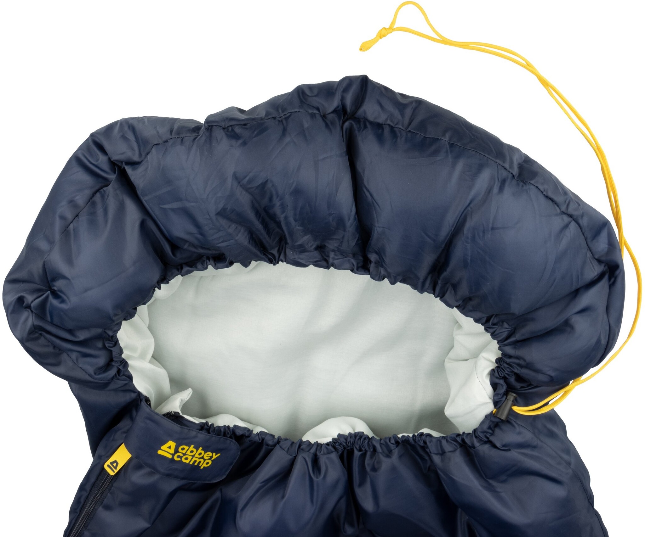 Abbey Camp® Abbey Camp - Sac de couchage momie - MADRID-07 - Bleu marine/Gris clair