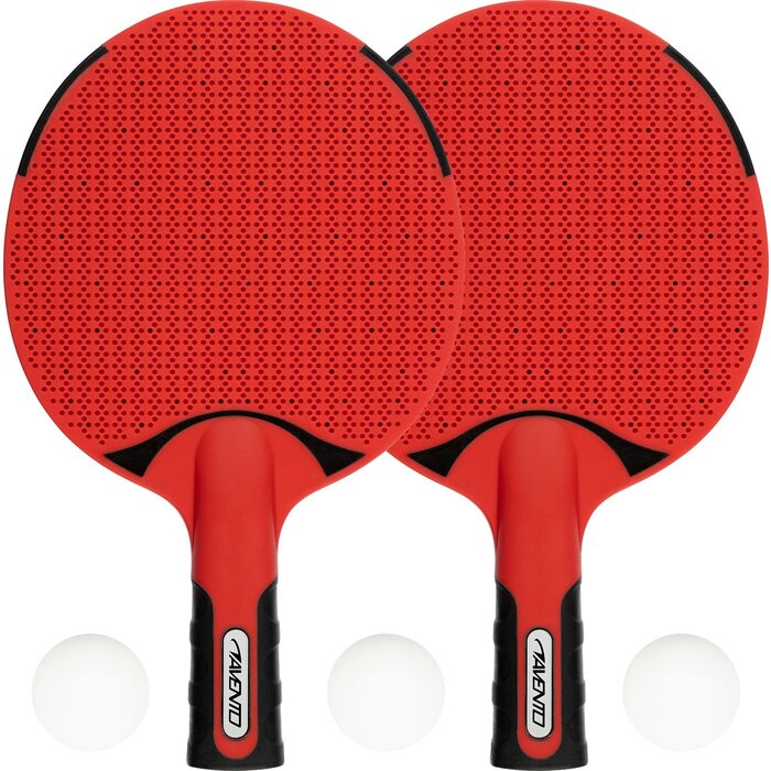 Avento® Avento - Outdoor Table Tennis Set• Red/Black