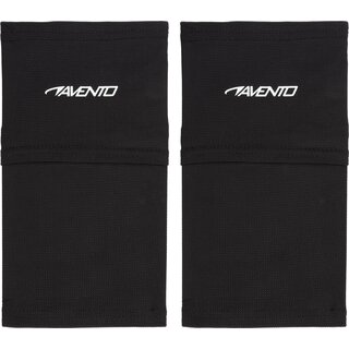 Avento® Shin guard sock • TETORON MESH • Black