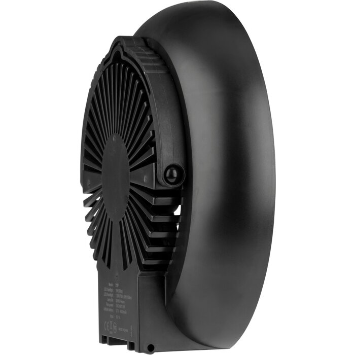 Abbey Camp® Abbey Camp® - 3-in-1 LED Lamp met ventilator • MONSERRAT-020 • Zwart