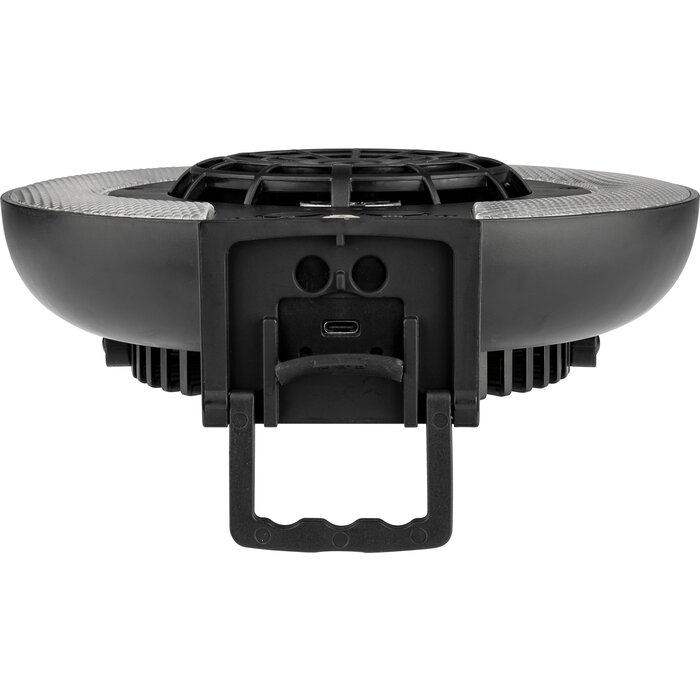 Abbey Camp® Abbey Camp® - Lampe LED 3-en-1 avec ventilateur • MONSERRAT-020 • Noir