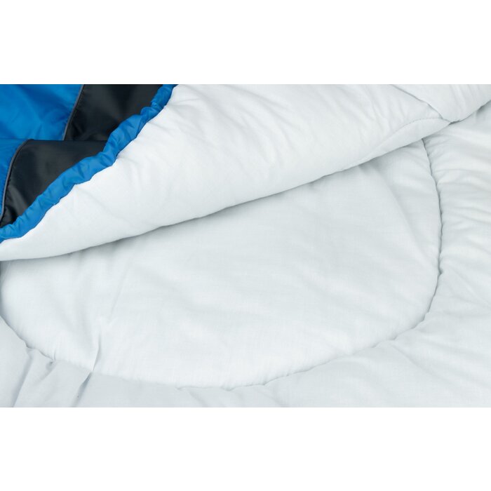 Abbey Camp® Abbey Camp® - Slaapzak Mummie • BERLIN-01 • Blauw/Antraciet