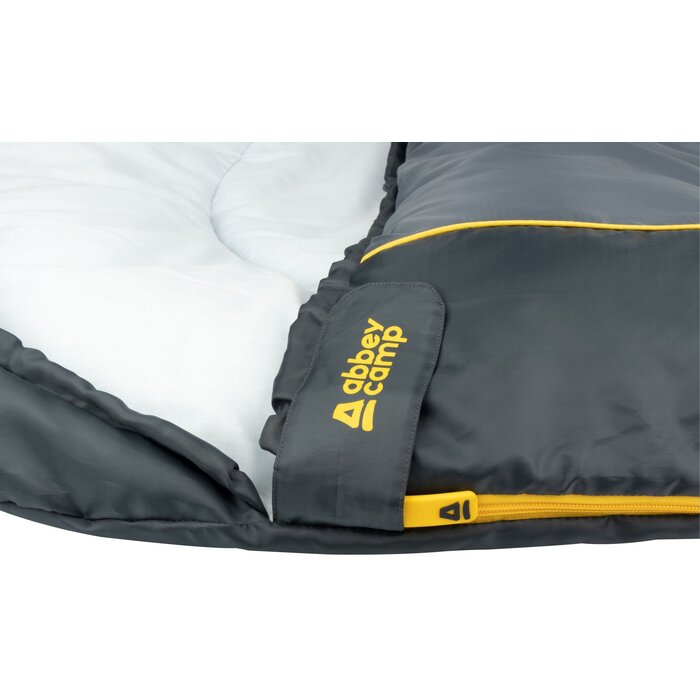 Abbey Camp® Abbey Camp® - Schlafsack Mumie • BERLIN-01 • Anthrazit/Grau