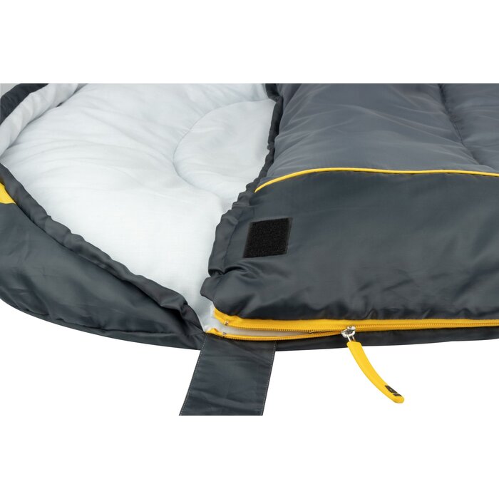 Abbey Camp® Abbey Camp® - Schlafsack Mumie • BERLIN-01 • Anthrazit/Grau