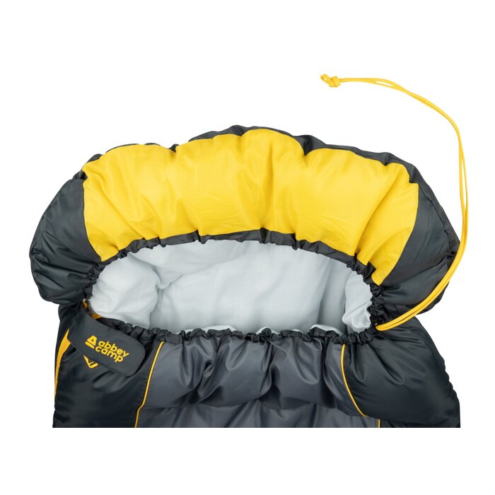 Abbey Camp® Abbey Camp® - Sleeping bag Mummie • BERLIN-01 • Anthracite/Gray