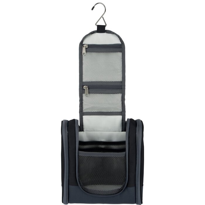 Abbey Camp® Abbey Camp® - Toilettas • Smart Travel • SHANGHAI-350 • Zwart/Antraciet