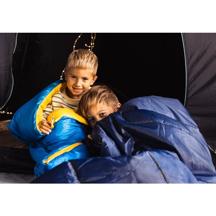 Abbey Camp® Abbey Camp® - Sleeping bag Junior • TIMBUKTU-11 • Fuchsia/Pink