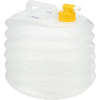 Abbey Camp® Water container 10 liter • MONTREUX-010 • Transparent