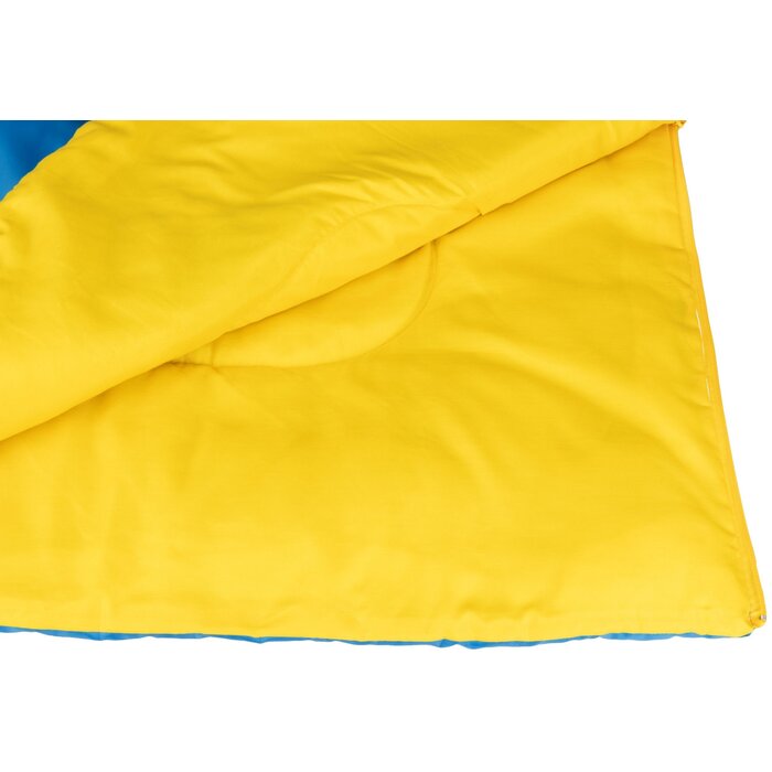 Abbey Camp® Abbey Camp® - Schlafsack Junior • TIMBUKTU-11 • Kobalt/Gelb