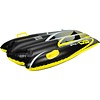 Restart® Restart - Toboggan gonflable pour la neige - KAMIKAZE GLIDE - Noir/Jaune