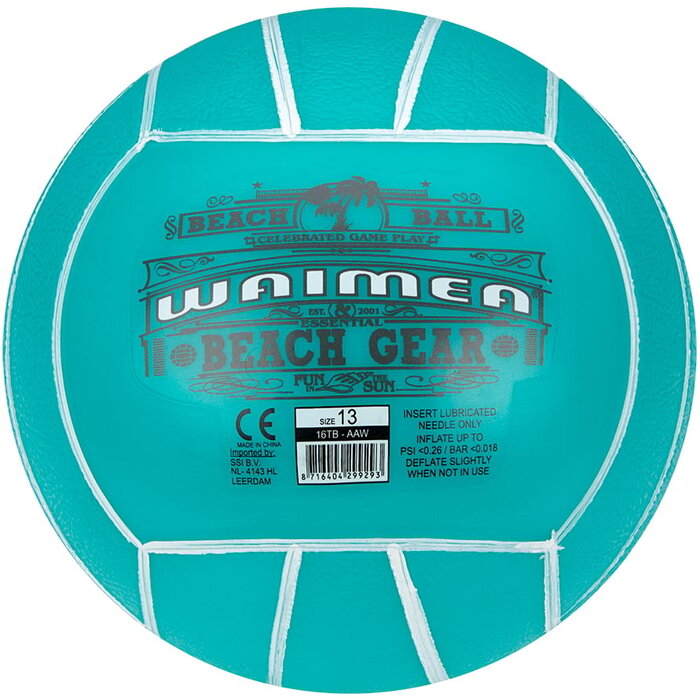 Waimea® Waimea® - Beach ball PVC • 13 CM • Aqua