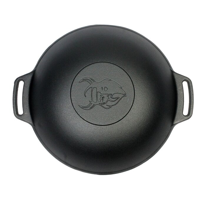 Valhal Outdoor Valhal Outdoor - Gietijzeren wok - 36 cm