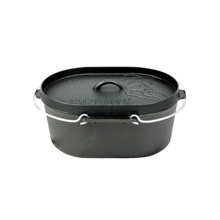 Valhal Outdoor Dutch Oven & gril ovale - 9 litres