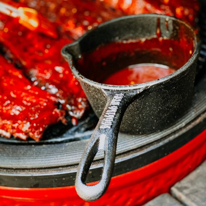 Valhal Outdoor Valhal Outdoor - Sauciere aus Gusseisen - 1L - mit Griff