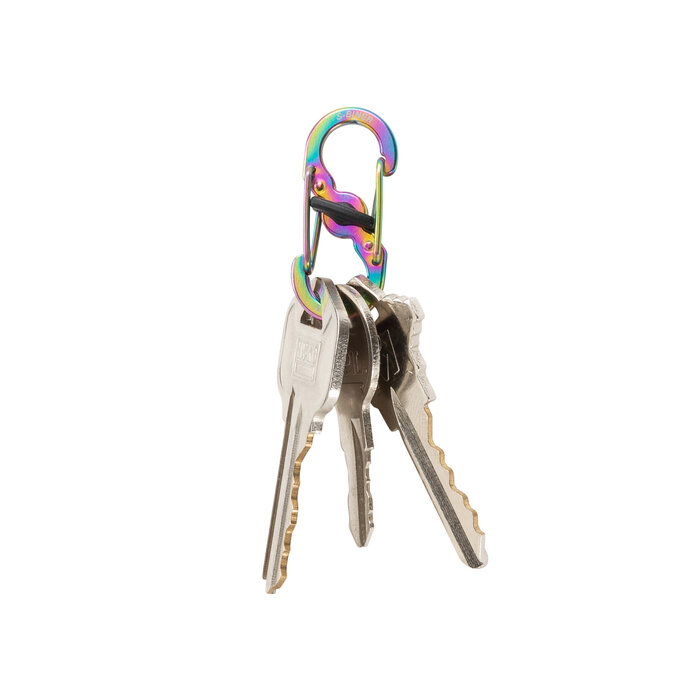 Nite Ize Nite Ize - S-Biner Karabijnhaak Microlock - 5-Pack Spectrum