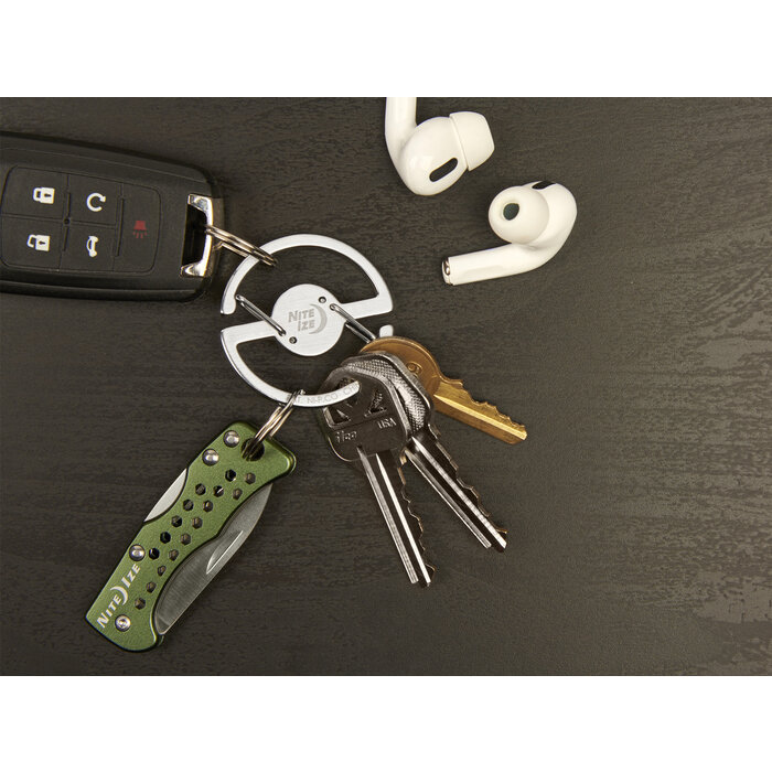 Nite Ize Nite Ize - Medallion - Karabiner Silber
