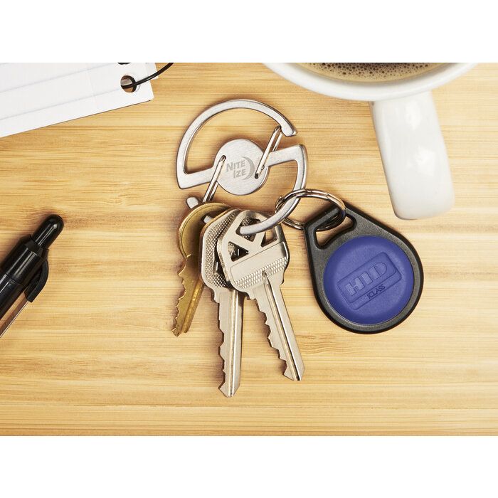 Nite Ize Nite Ize - Medallion - Carabiner Silver