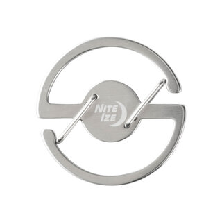 Nite Ize Nite Ize - Medallion - Karabijnhaak Zilver